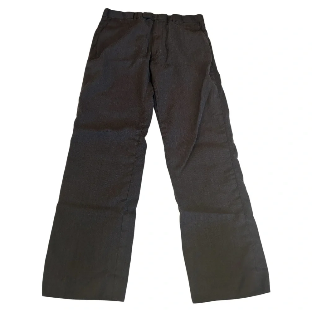 Banana republic tailored slim fit 100% wool dress pants chocolate brown